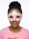 Glitter Carnival mask