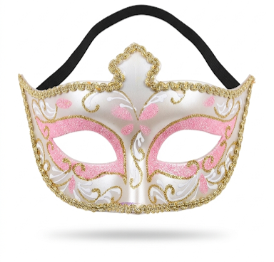 Glitter Carnival mask