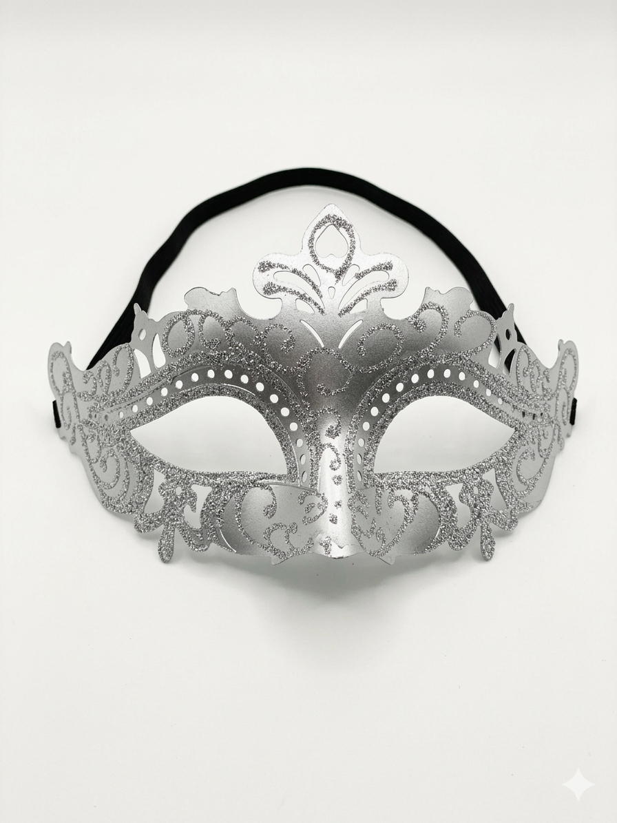 Glitter Masquerade Mask