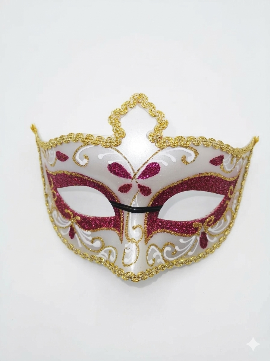 Glitter Carnival Mask