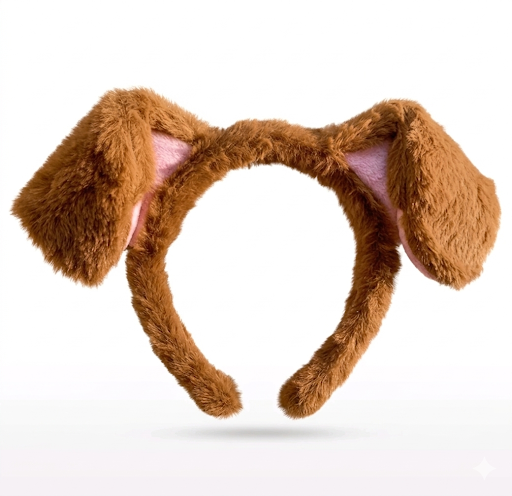 Plush dog ears