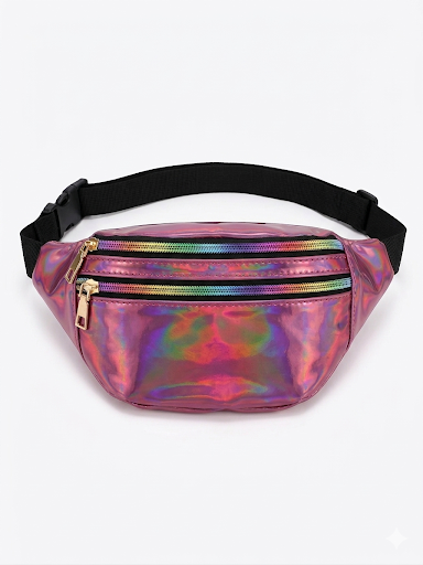 80s Holographic Bumbag