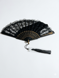 Chinese Lace Fan with Tassles