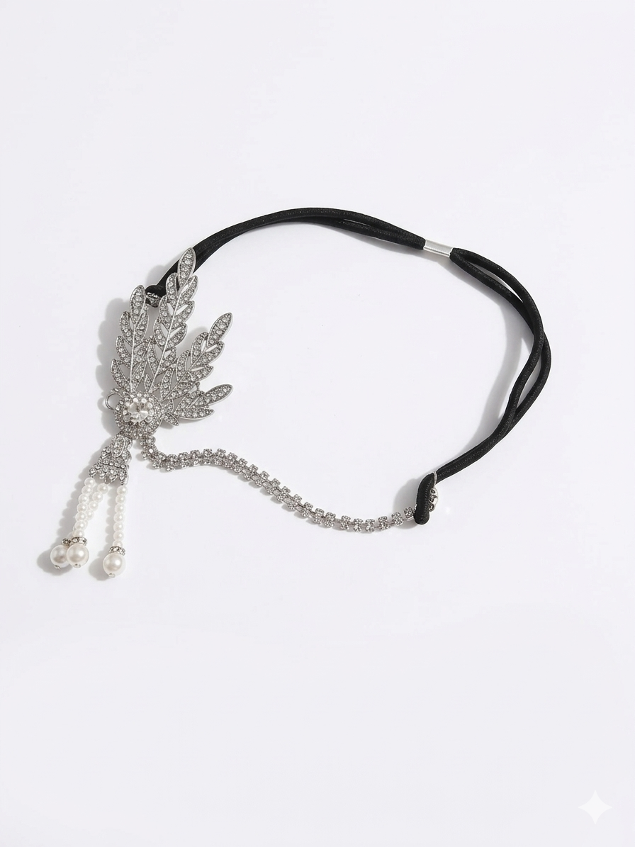 Jewelled Gatsby Headband