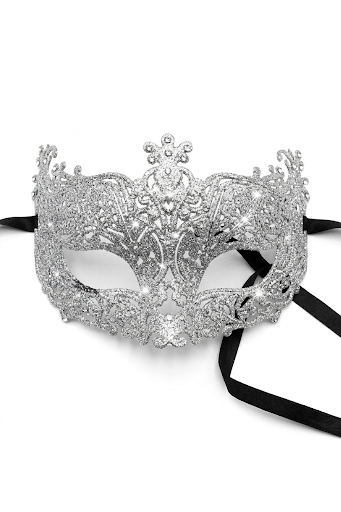 Elegant Glitter Mask