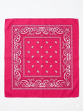 Pink Paisley Bandana