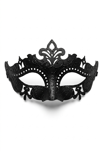 Glitter Masquerade Mask