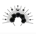 Celestial Rose Crown Black