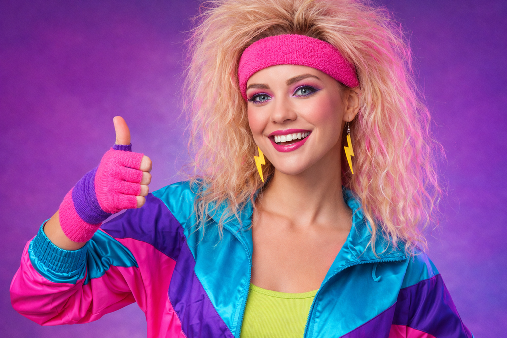 Neon Pink Sweatband