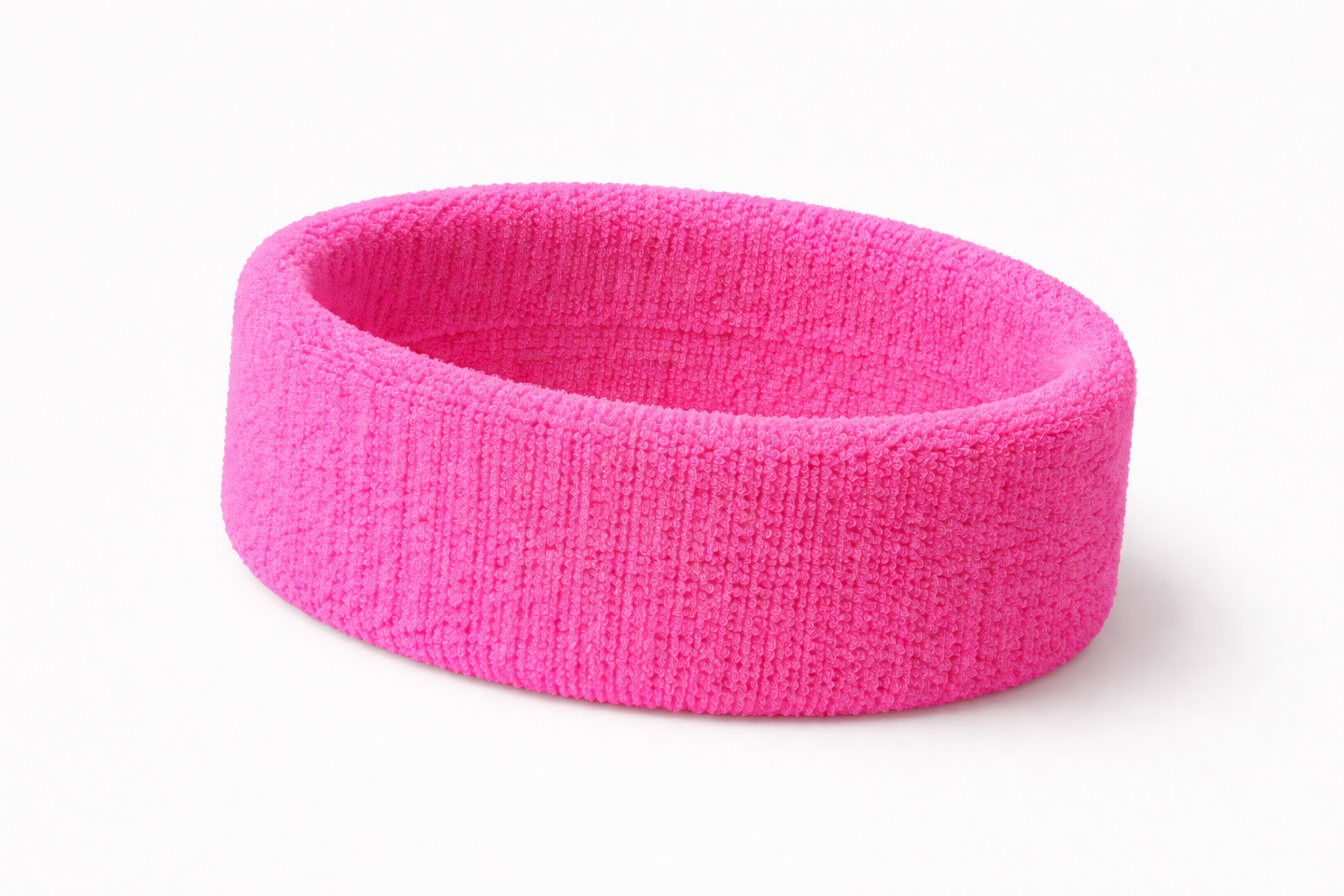 Neon Pink Sweatband